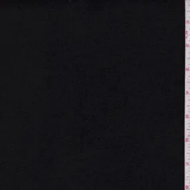 1 1/4 YD PC-Black Activewear Knit Fabric