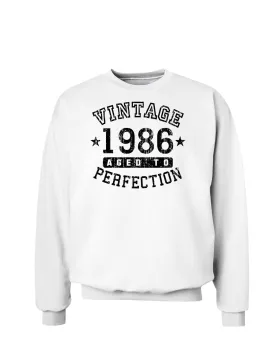 1986 - Vintage Birth Year Sweatshirt Brand