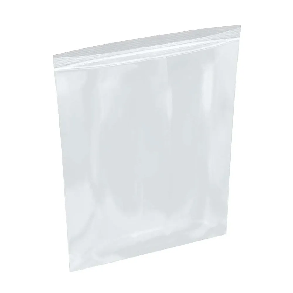 200 Pack Heavy Duty Zipper Baggies 7"x5" Reclosable Small Poly Bags 3MIL Clear