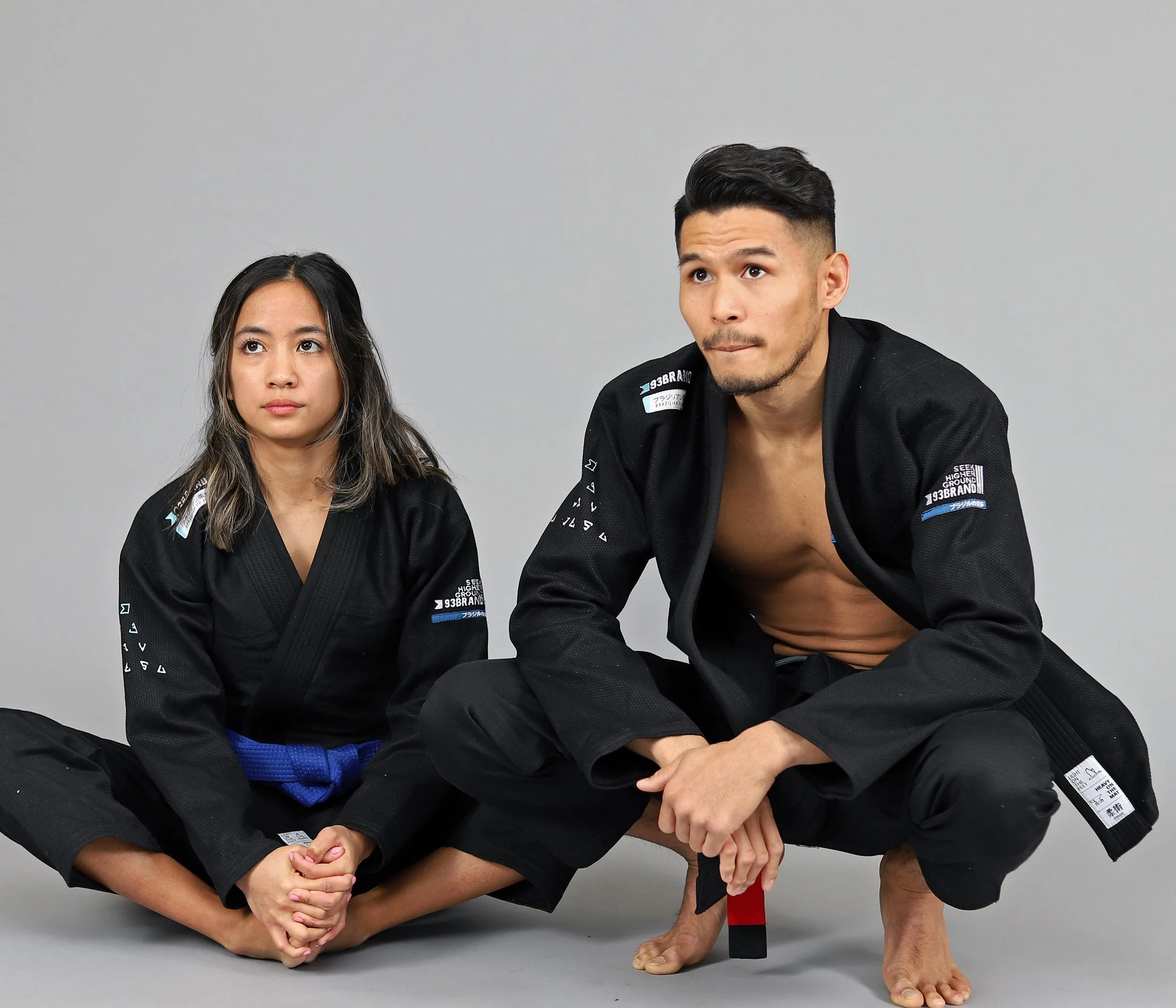 93brand S5 Women's BJJ Gi - Black