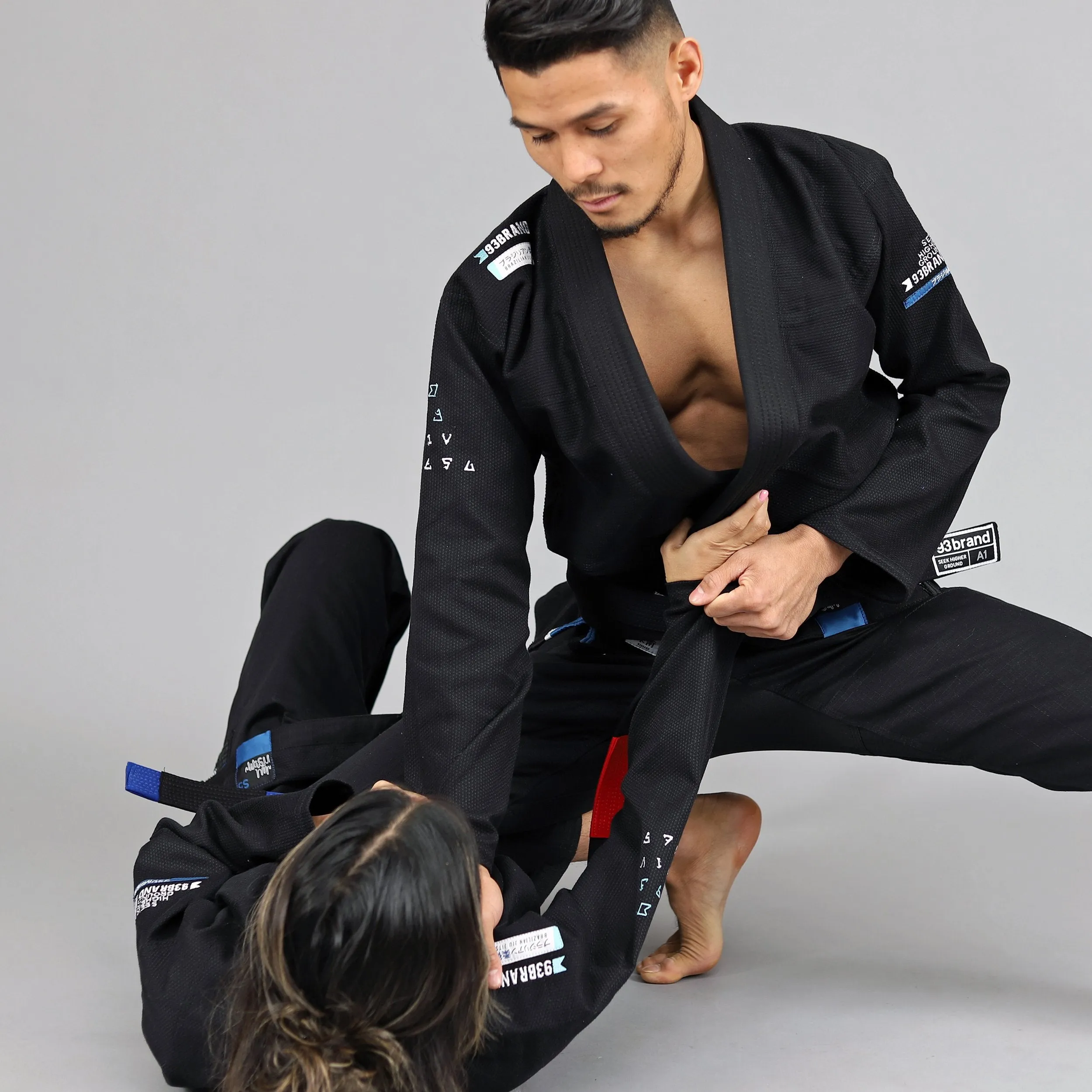 93brand S5 Women's BJJ Gi - Black