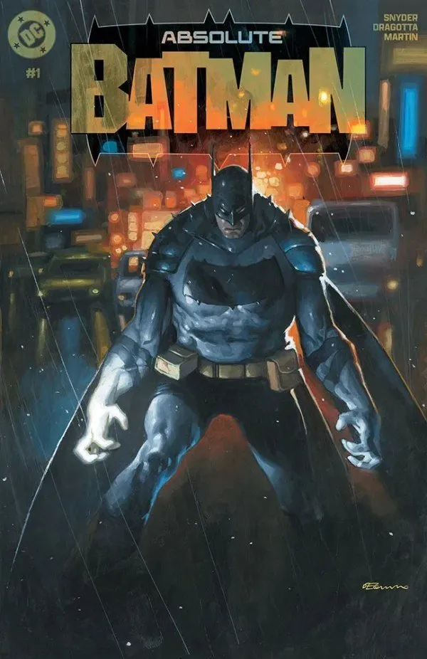 Absolute Batman #1 Diamond UK Fabrizio De Tommaso Variant *Rare Variant*