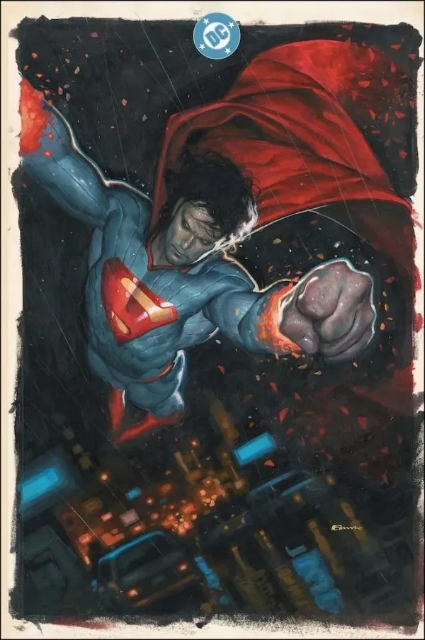 Absolute Superman #1 Diamond UK Fabrizio De Tommaso Full Bleed *Rare Variant*
