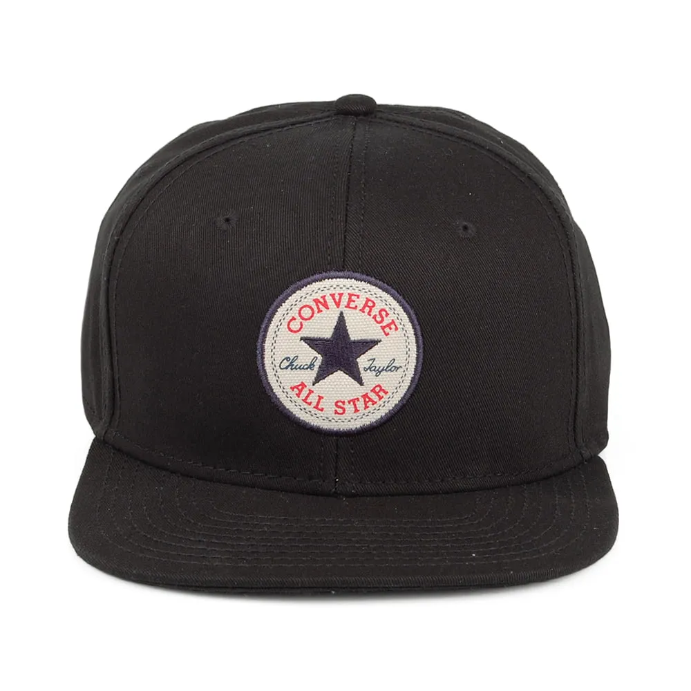 Casquette Snapback en Coton Sergé Core noir CONVERSE