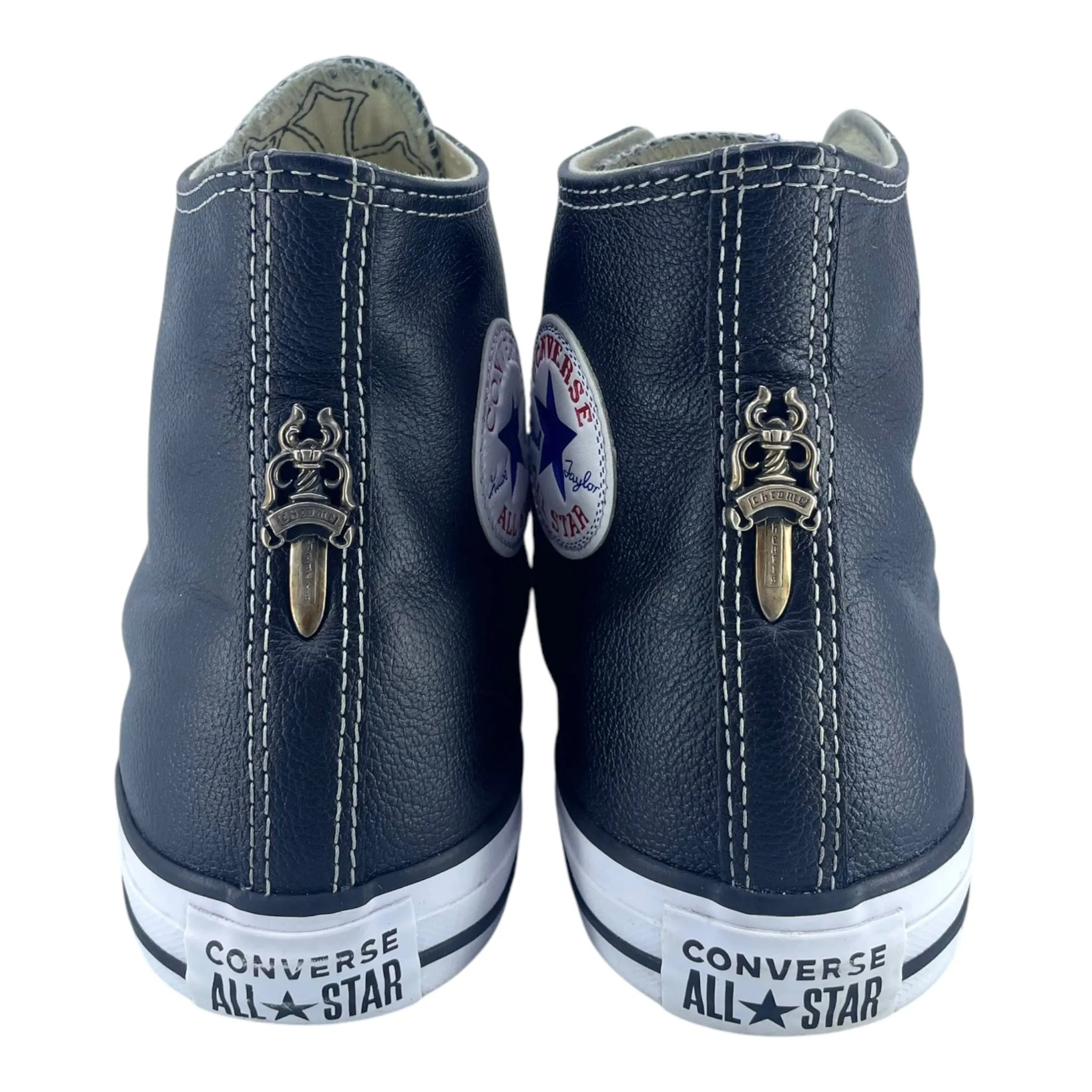Chrome Hearts Converse High Black (.925 Silver) Pre-Owned