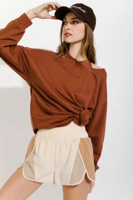 Colorblock Activewear Shorts