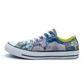 Converse Digital Floral Ox Low-Top Sneakers Fabric Multicolour Colour For Women