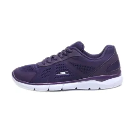 Crane Sport Shoes Leather Purple Colour For Women