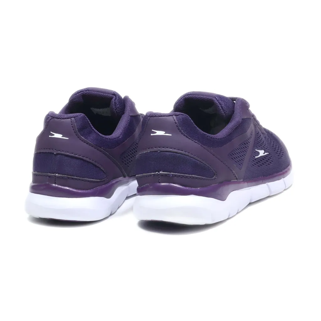 Crane Sport Shoes Leather Purple Colour For Women