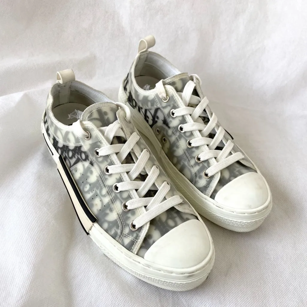 Dior B23  low top lace up sneakers, 39