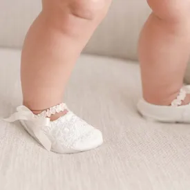 Emma Christening Booties