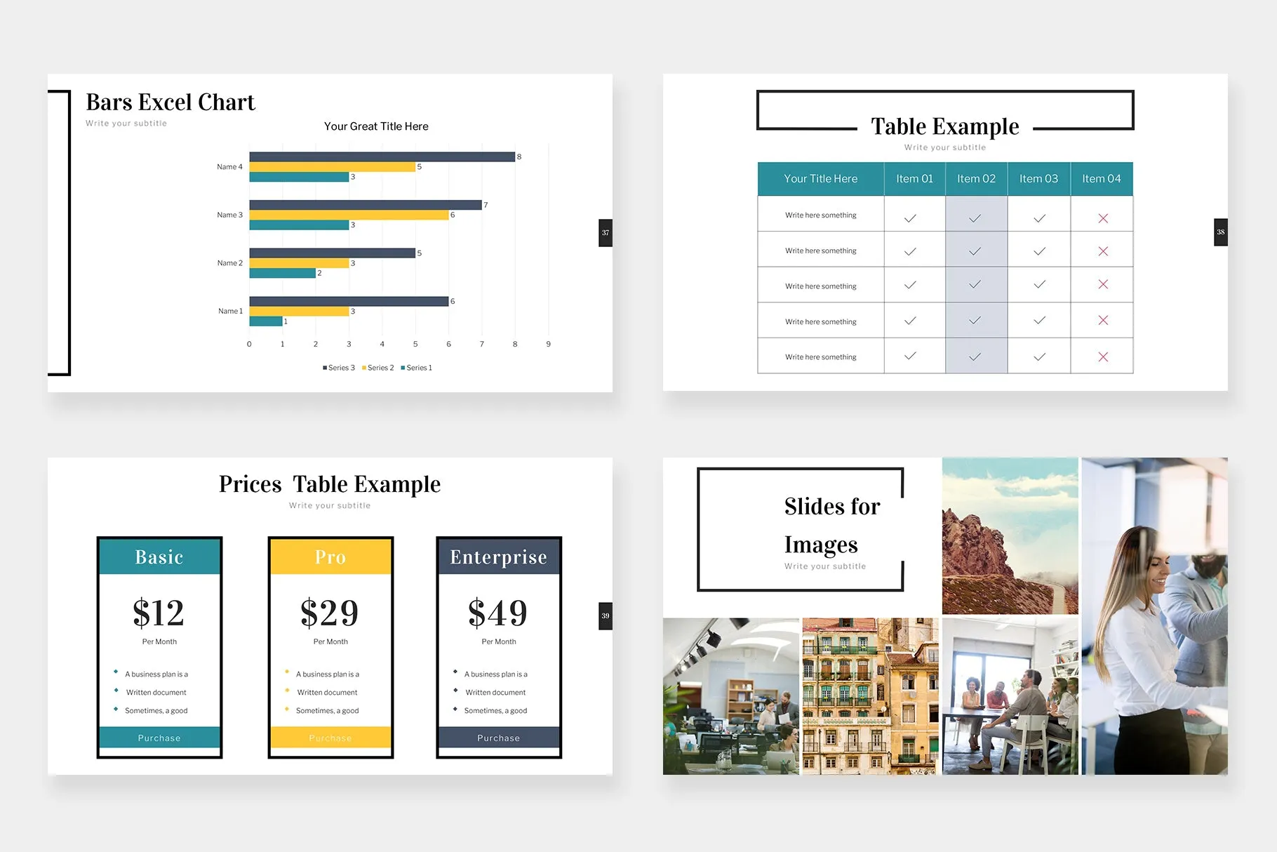 Ezra Google Slides Template