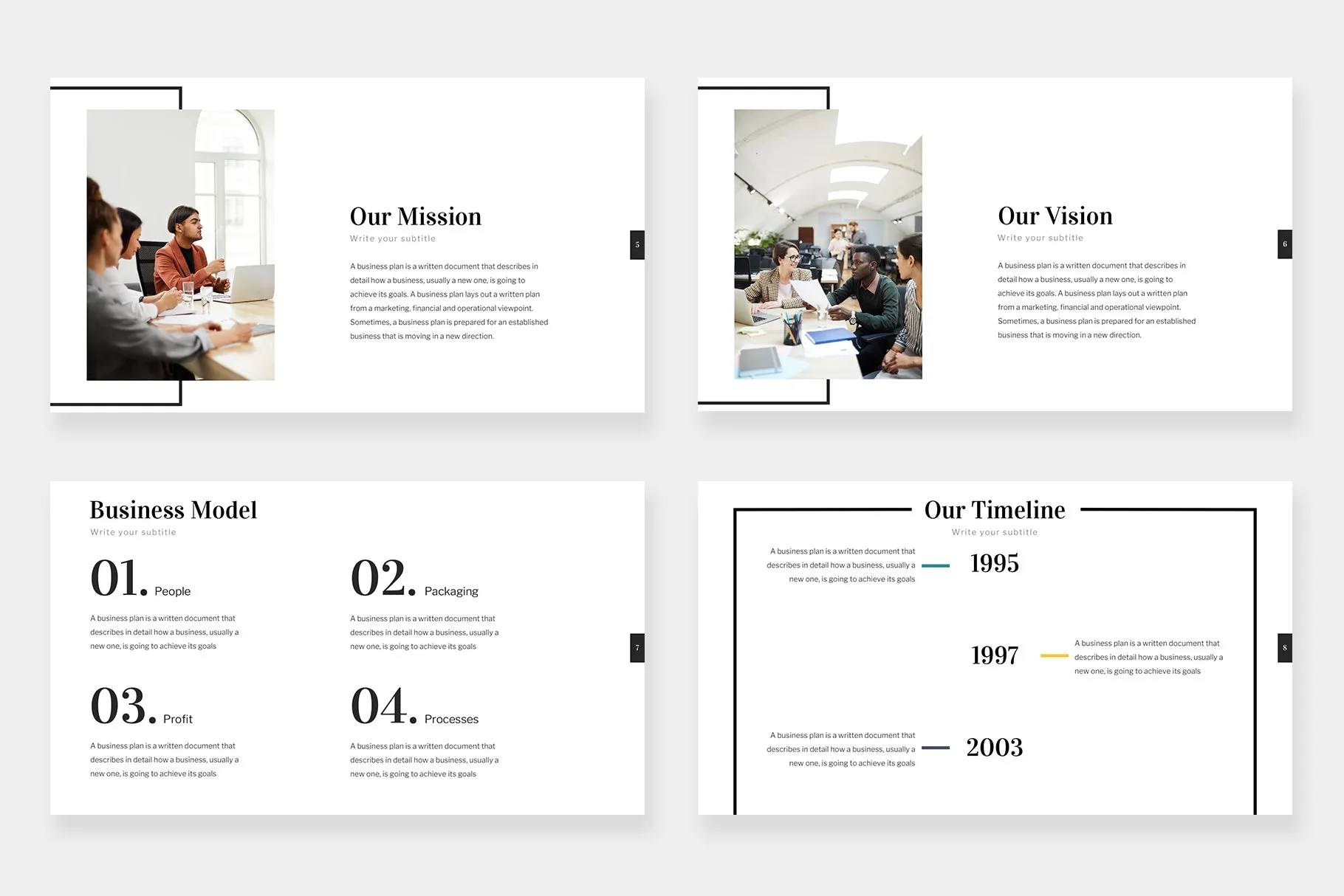 Ezra Google Slides Template