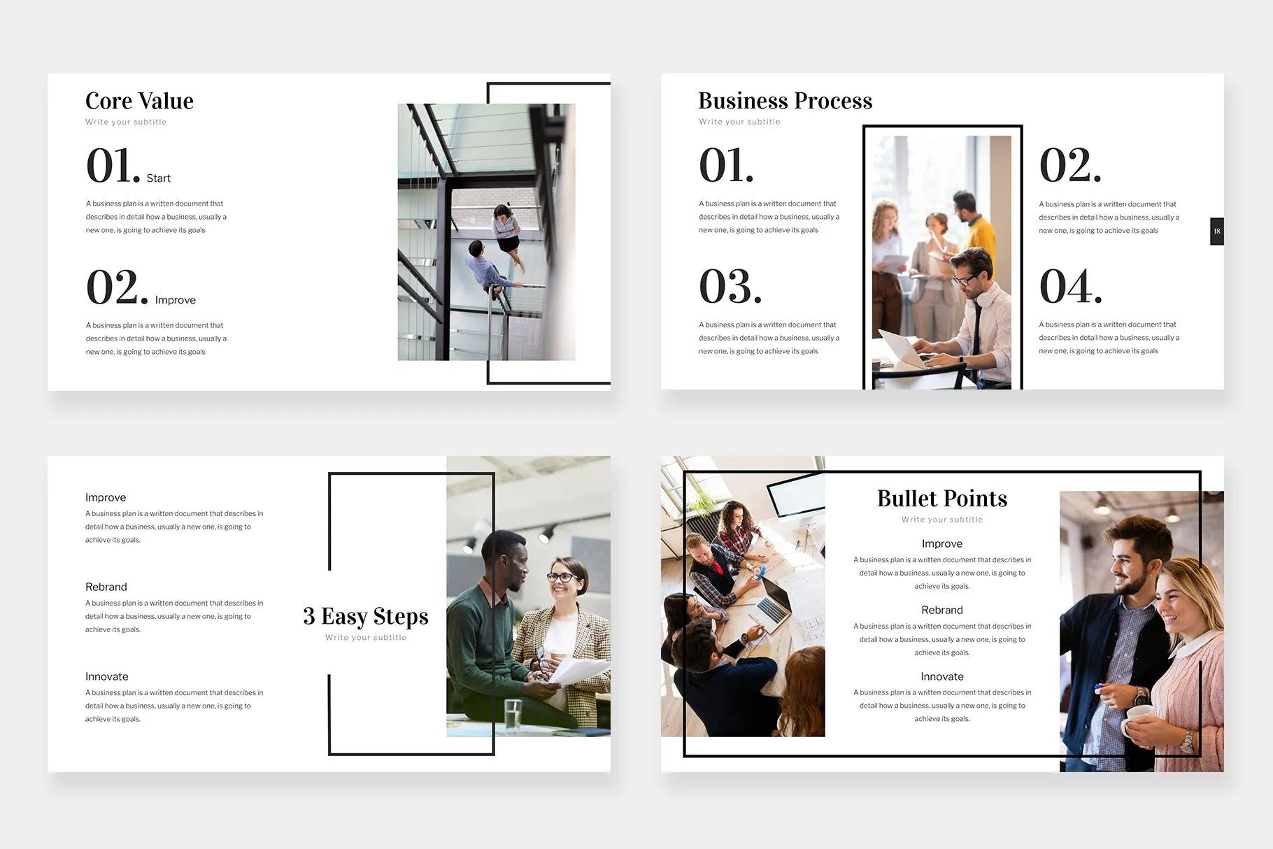 Ezra Google Slides Template