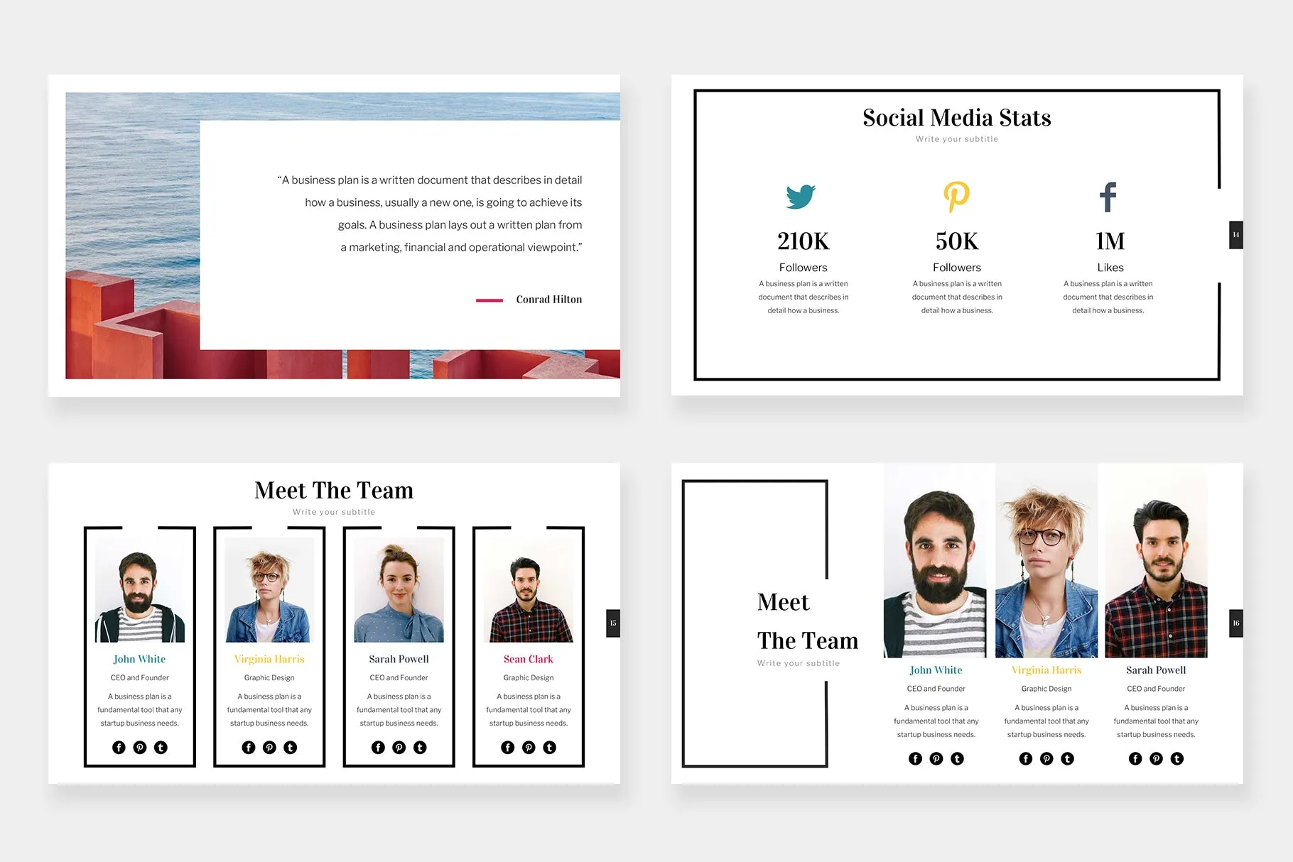 Ezra Google Slides Template