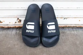 G-Star Cart 3 Slides (Navy/White)