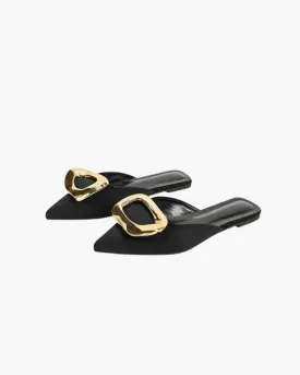 Julisse – Gold buckle – Slides