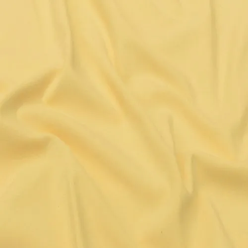 Light Yellow Famous Make Stretch Yoga Activewear  Fabric