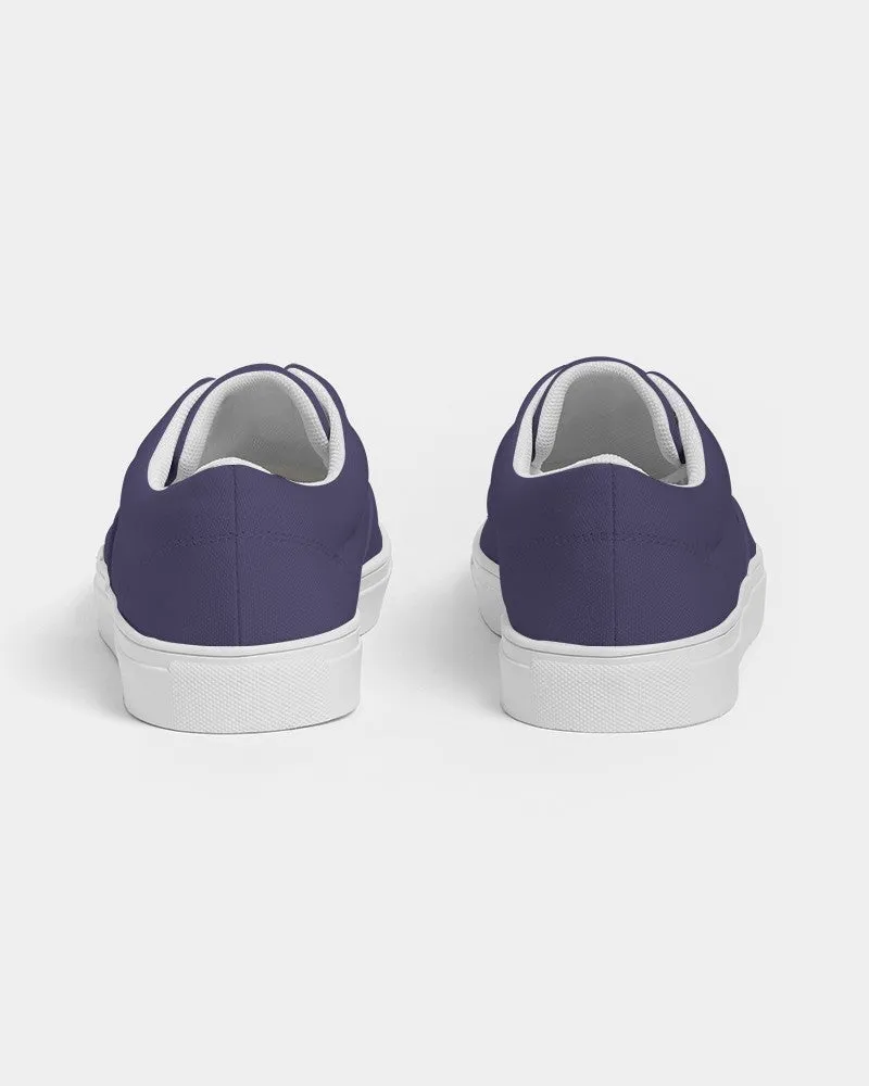 Medium Dark Blue Men's Canvas Sneakers | Men's | Medium Dark Pastel Blue | C60M60Y0K60