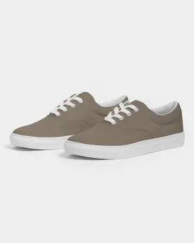 Medium Dark Orange Brown Women's Canvas Sneakers | Women's | Medium Dark Pale Pastel Orange Brown | C0M15Y30K60