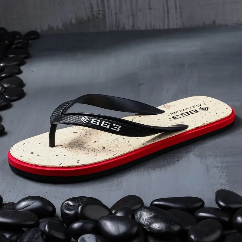 New Summer Soft-Soled Sandals Beach Shoes Non-Slip Flip Flops
