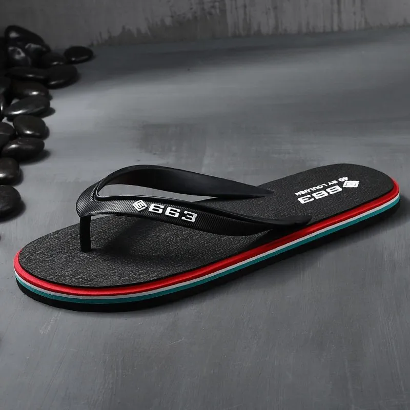 New Summer Soft-Soled Sandals Beach Shoes Non-Slip Flip Flops