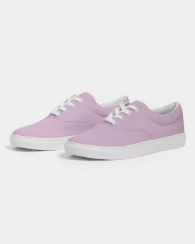 Pale Pastel Magenta Purple Men's Canvas Sneakers | Men's | Bright Pale Pastel Magenta Purple | C8M30Y0K0