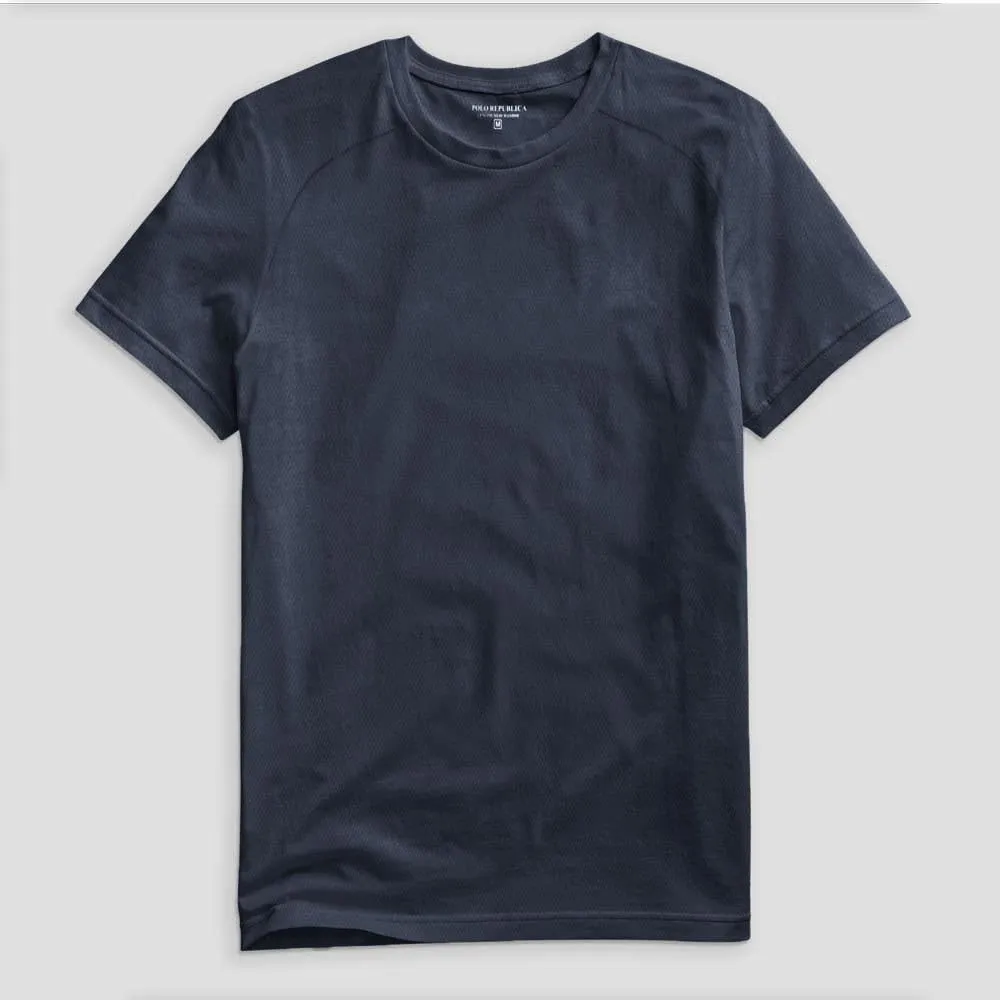 Polo Republica Men's Essentials Raglan Sleeve Activewear Tee Shirt