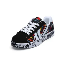 Printed Canvas Sneakers