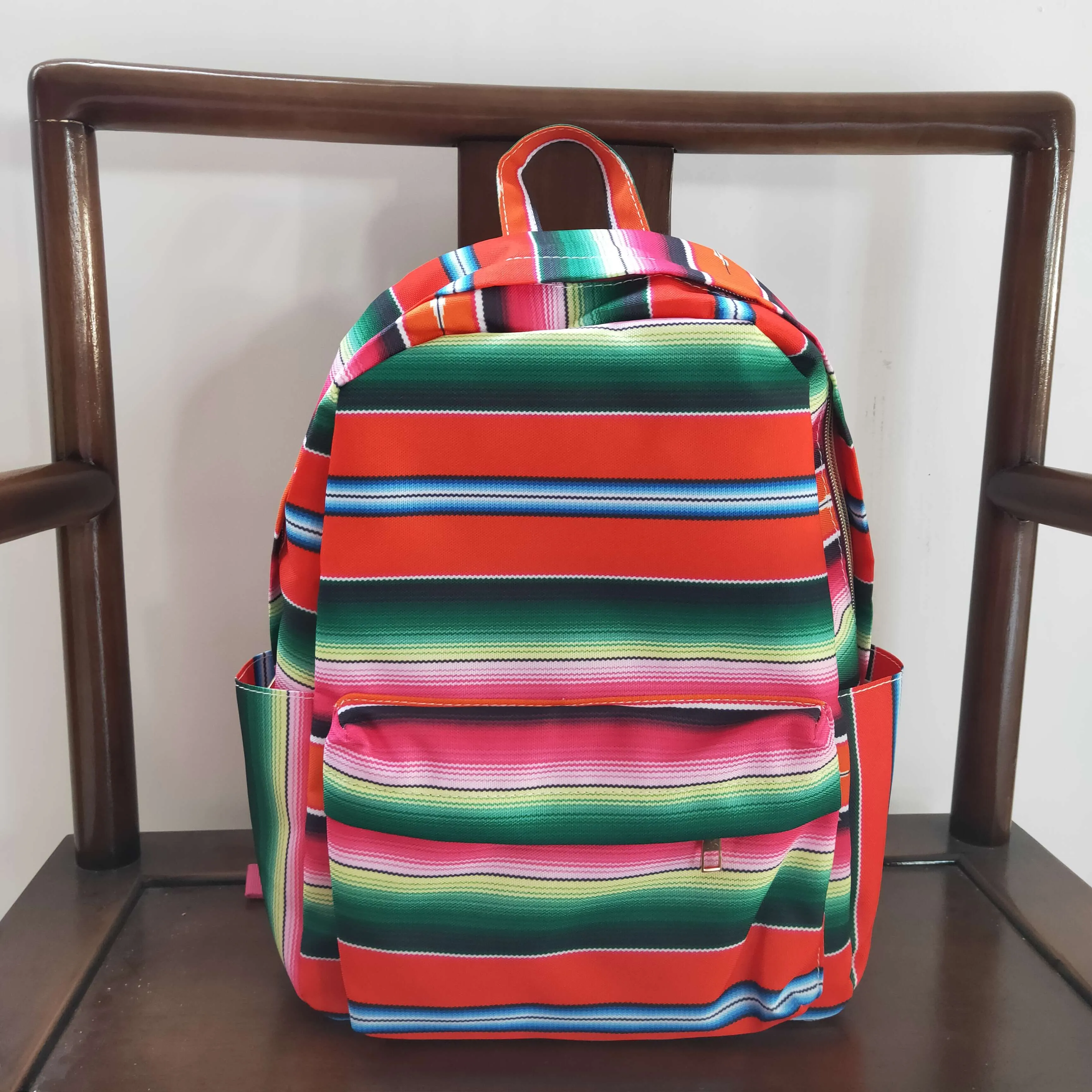 red striped shoulder bag BA0040