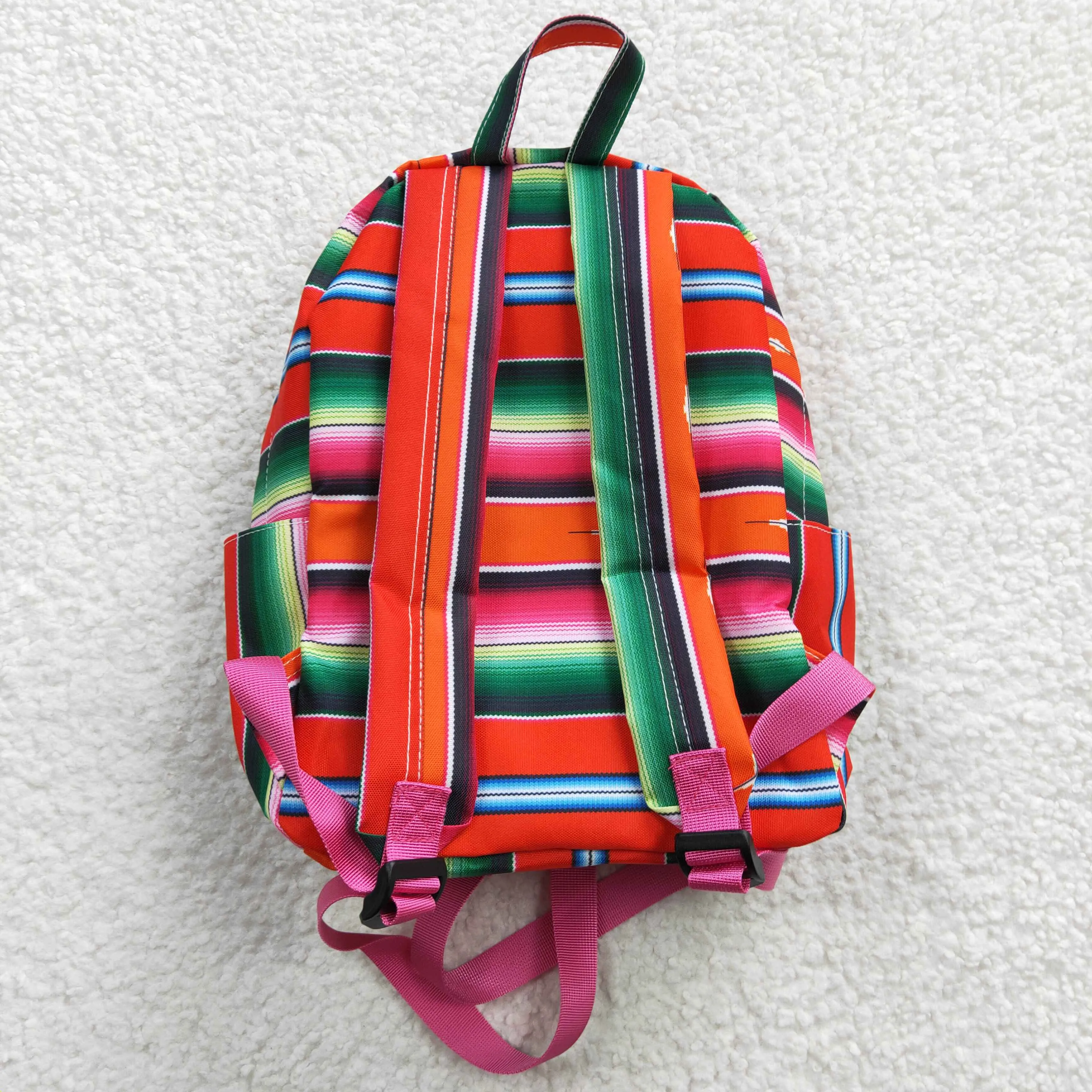 red striped shoulder bag BA0040