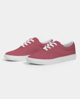 Shaded Midtone Pink Canvas Sneakers | Women's | C0M80Y40K30