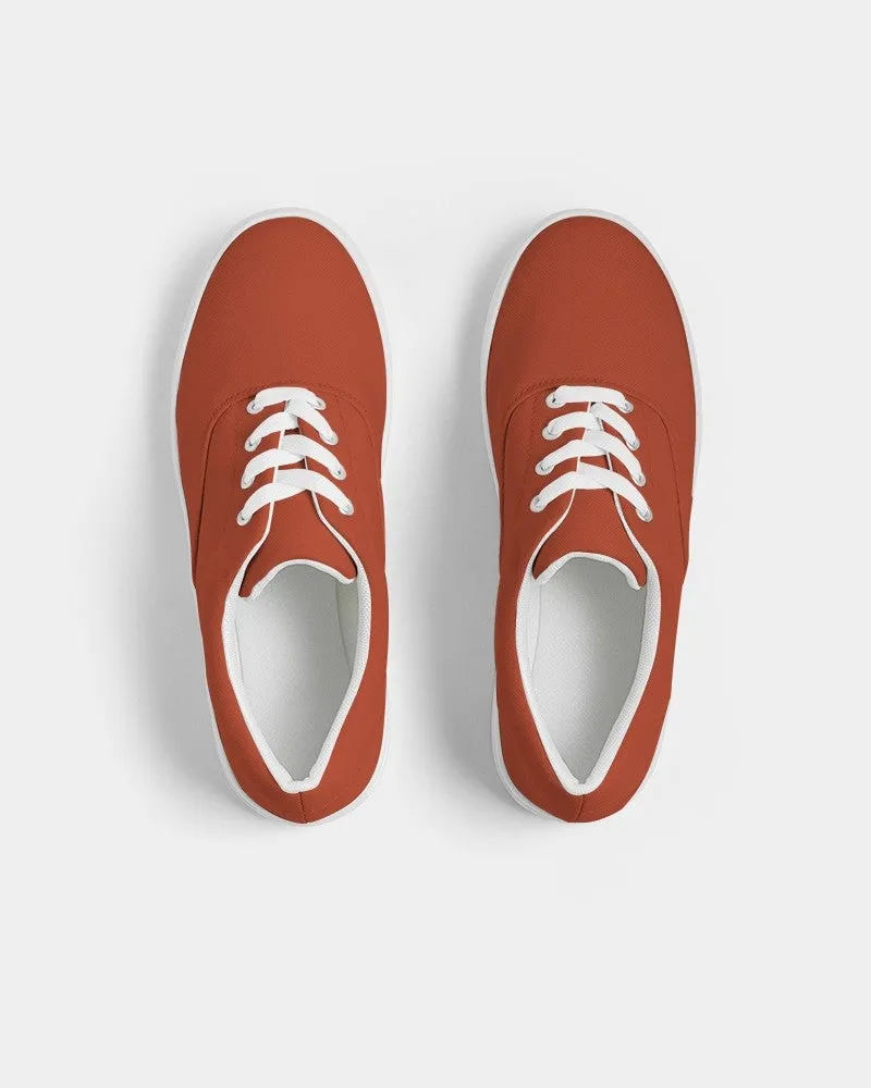 Shaded Orange Canvas Sneakers | Women's | C0M88Y100K30