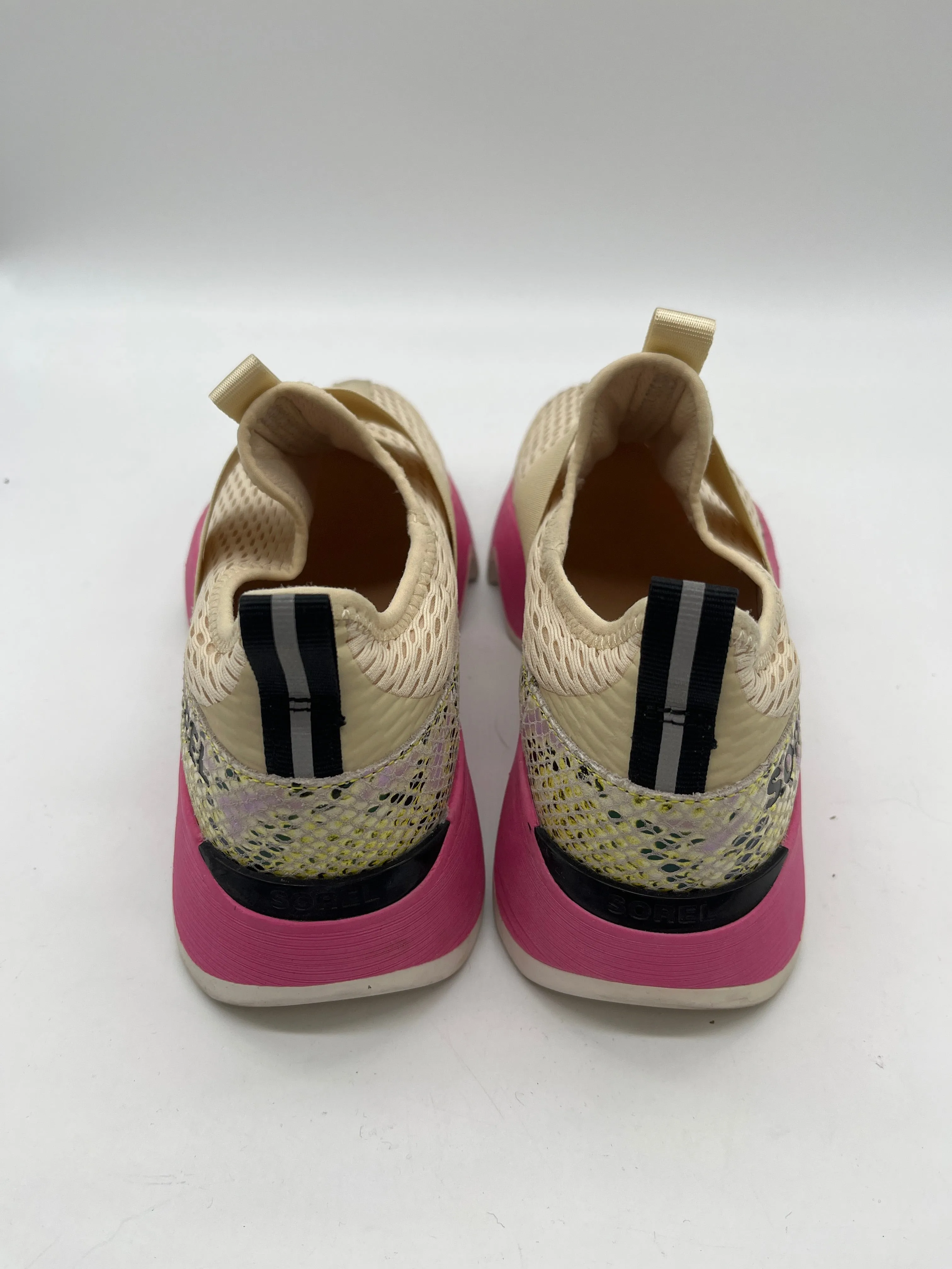 Shoes Athletic By Sorel In Yellow, Size: 8