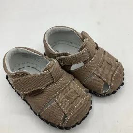 Size XS (0-6m): Pediped Harvey/GINGERSNAP Soft-Soled Baby Shoes NEW in BOX