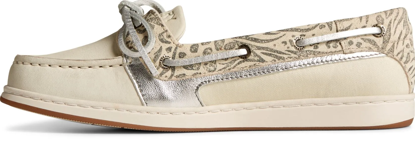 Sperry Womens Animal Trim Boat Shoes