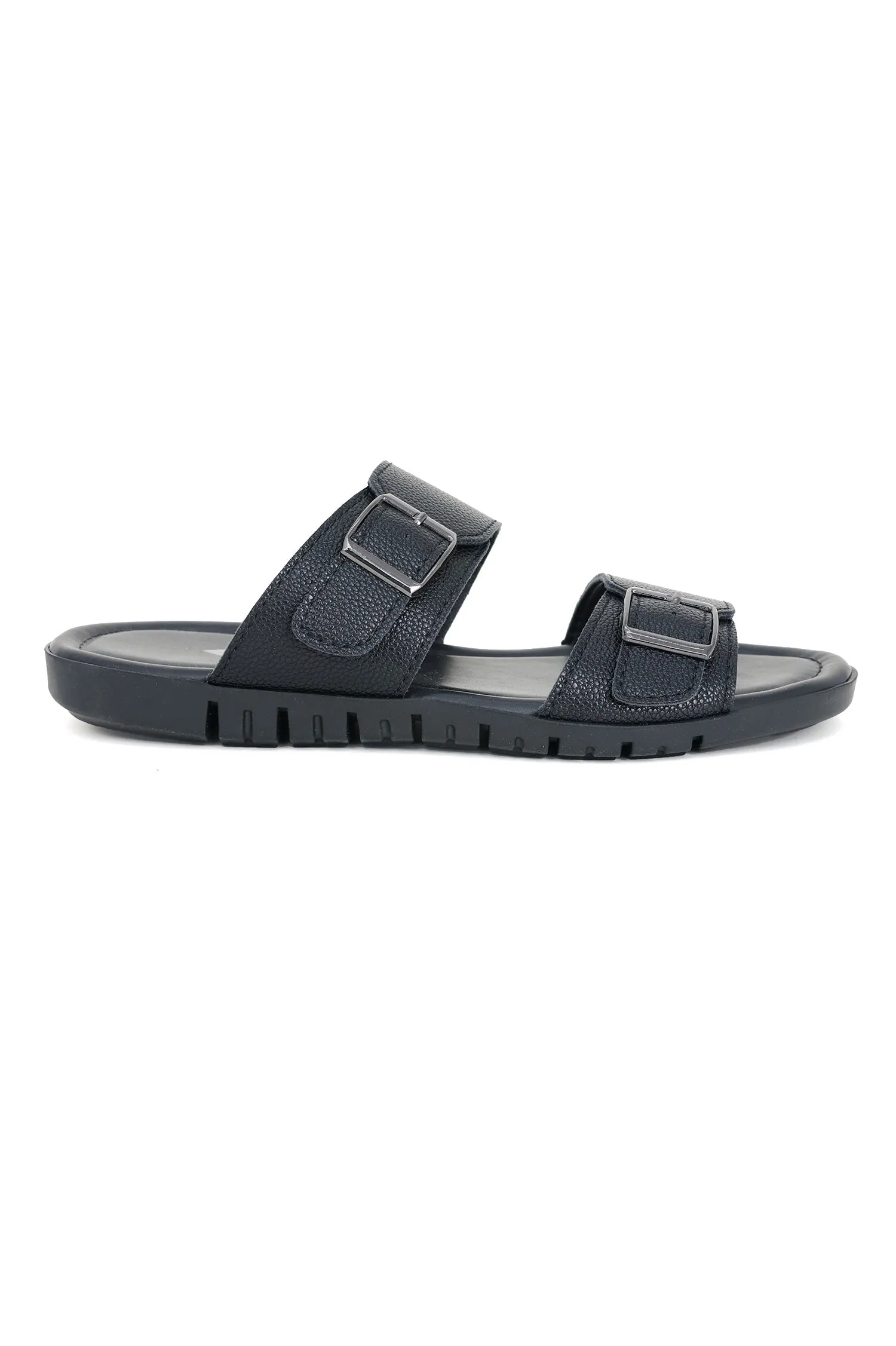 STRIDE FLEX MEN'S SSANDALS-BLACK