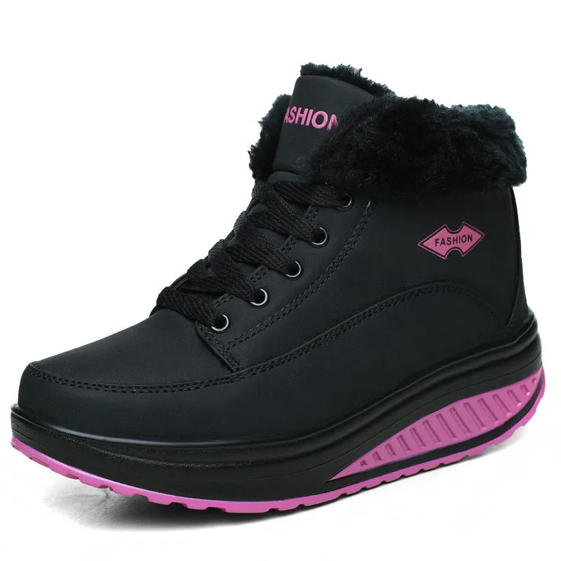 Thick-soled cotton shoes | Brodtica.com