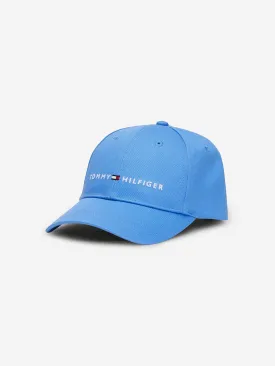 Tommy Hilfiger Kids Essential Logo Cap in Blue
