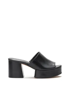 Vince Camuto Womens Feshania Platform Mule Sandals