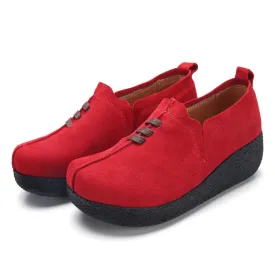 Walking Rocker Sole Slip On Casual Shoes