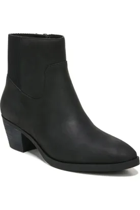 Women's Vionic Shantelle Boots in Oiled Black Nubuck